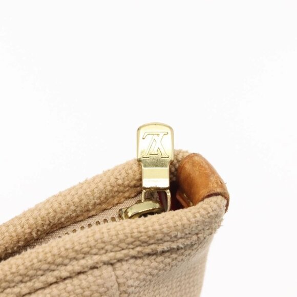 LOUIS VUITTON Antigua Cabas MM Tote Bag Beige Red M40035 LV Auth bs30019 - Picture 12 of 16